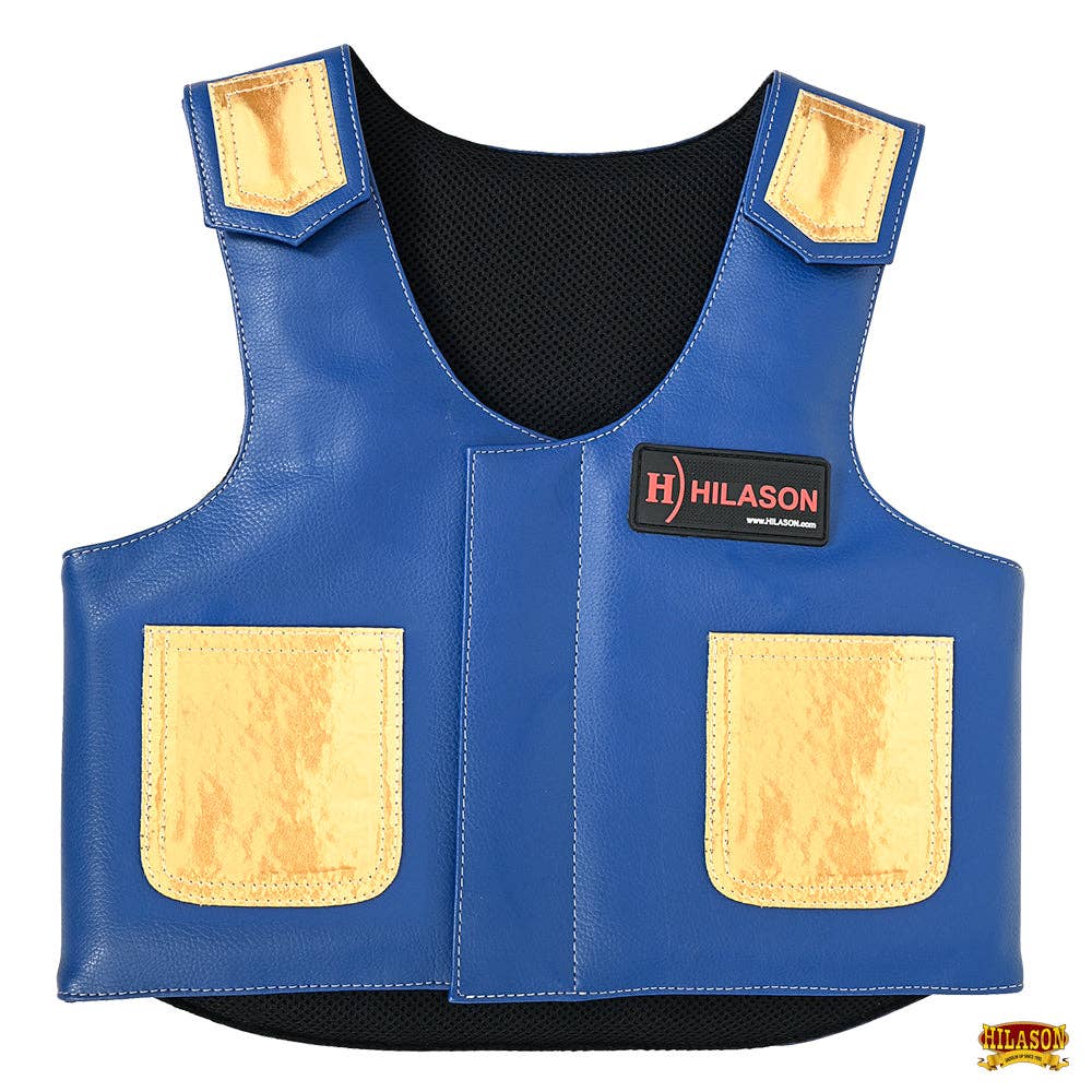 Bull Riding Vest Junior Youth Bull Pro Rodeo Leather Chaps