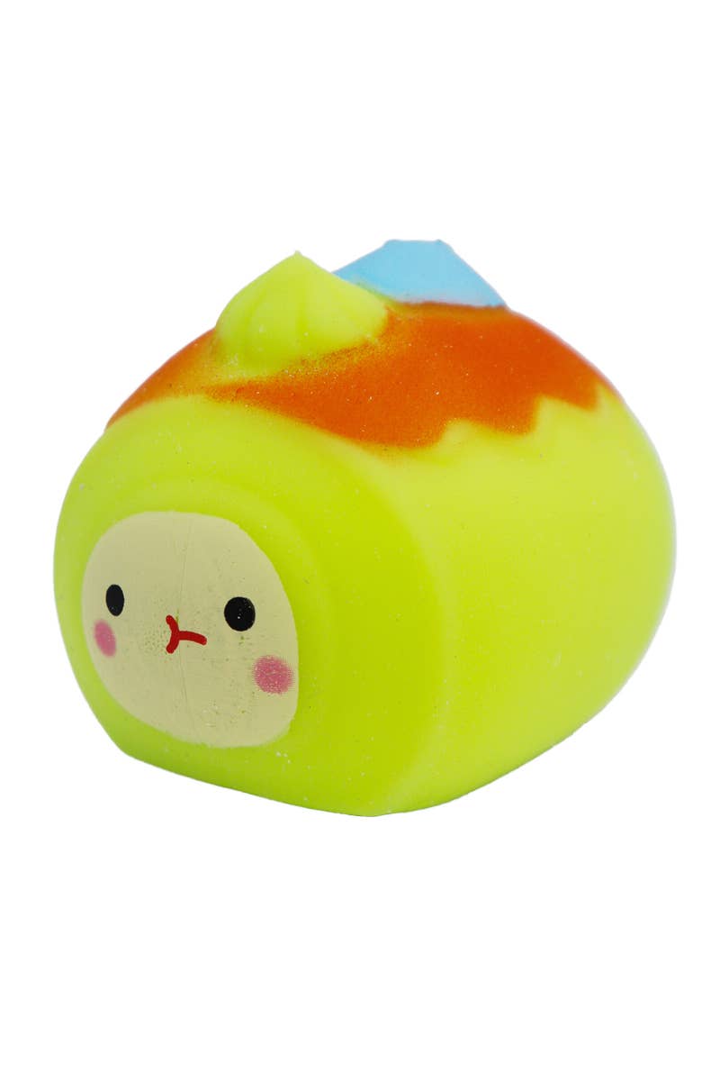 Roll Cake Mochi Fluffy Slime Filled Soft Squishy