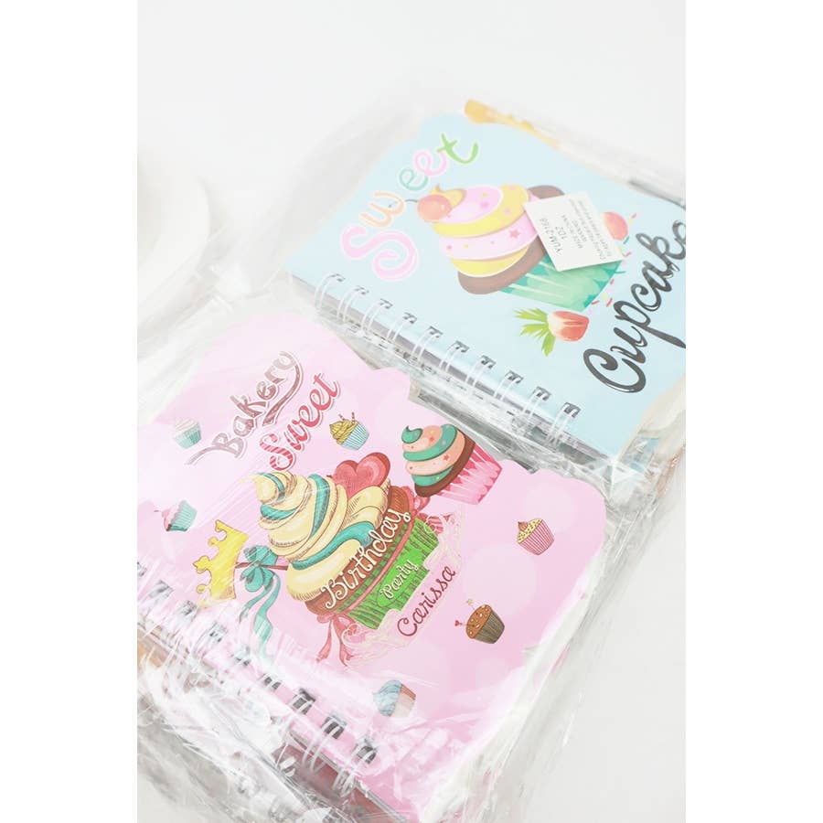 Ice Cream and Cup Cake NoteBook with Pen Set