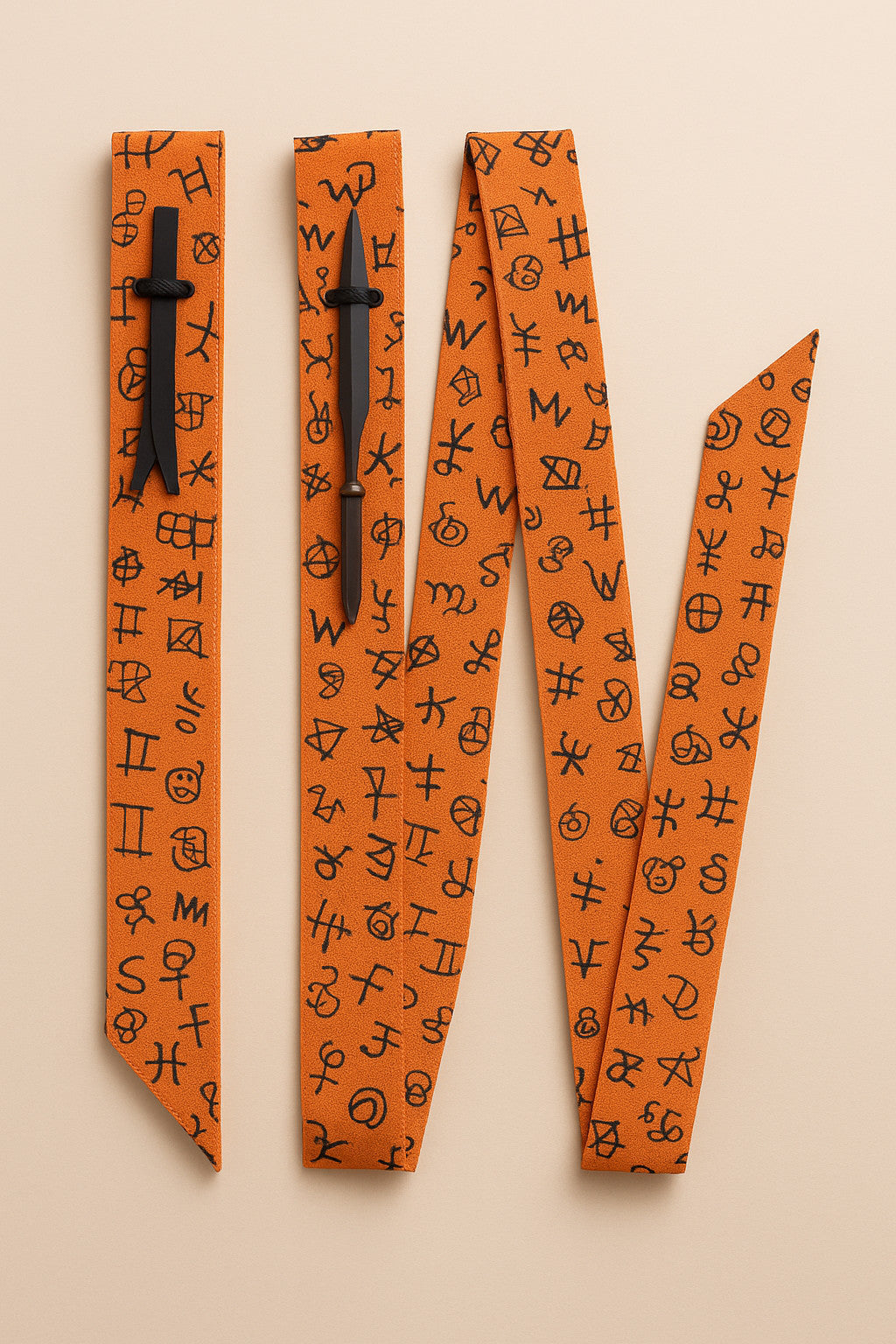 Cowboy Code Branded Designs Nylon Tie Strap and Off Billet Set