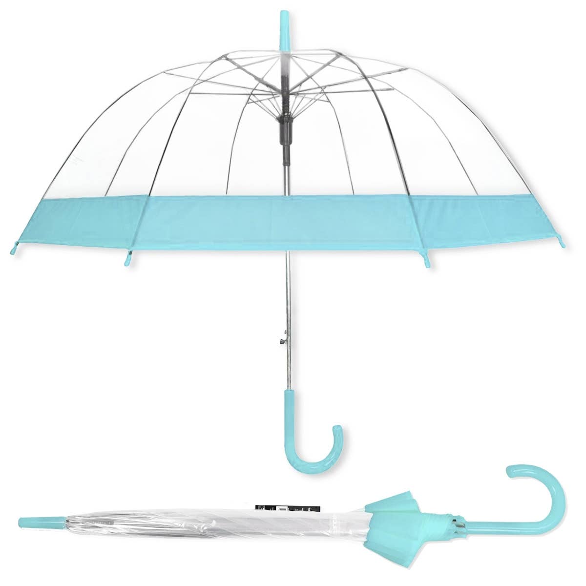 See-Thru-Bubble Wind-Resistant Premium Clear Umbrella-UC18