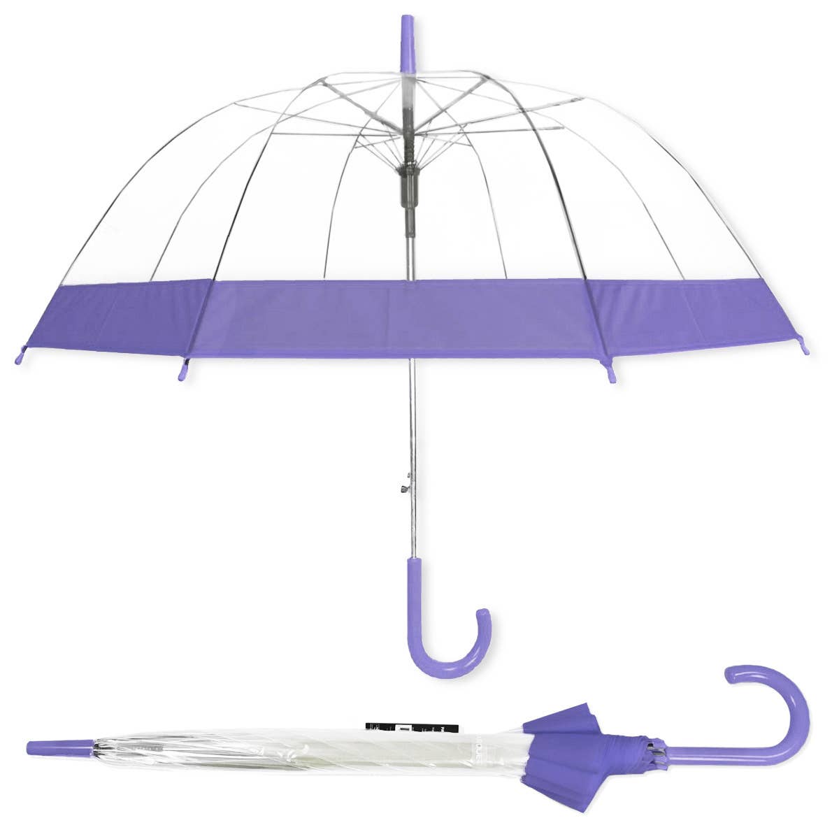 See-Thru-Bubble Wind-Resistant Premium Clear Umbrella-UC18