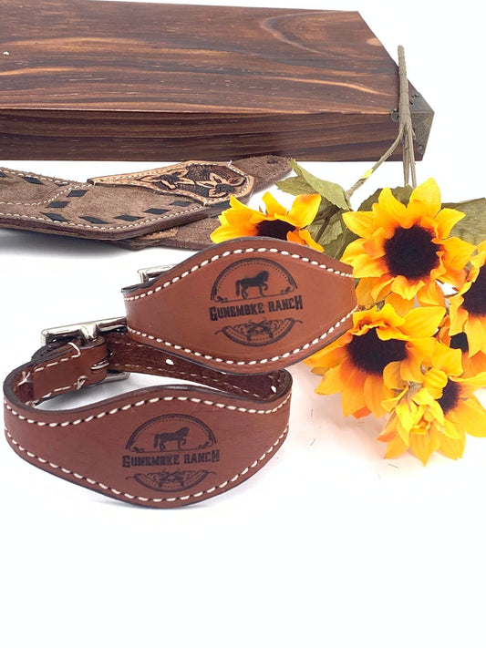 LASER ENGRAVED CUSTOM WESTERN SADDLE HOBBLES