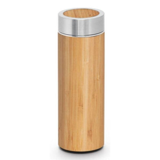 Bamboo Water Flask Bottle  The WW Stainless Steel 16oz