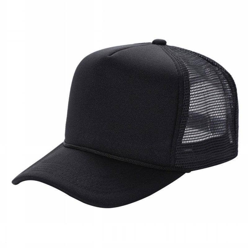 Half-Dozen Solid Color Foam Sponge Mesh Truckers