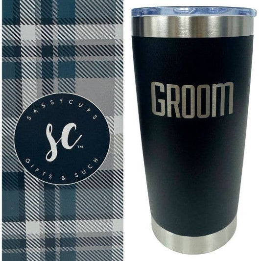 The Groom - #38105 - 20OZ Premium Stainless Steel Tumbler