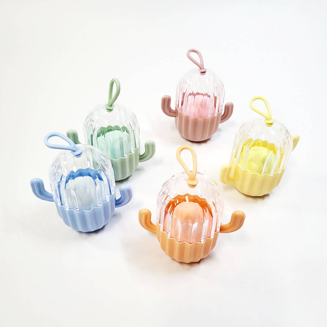 Cactus Case Puff Blending Sponge: Assorted Color