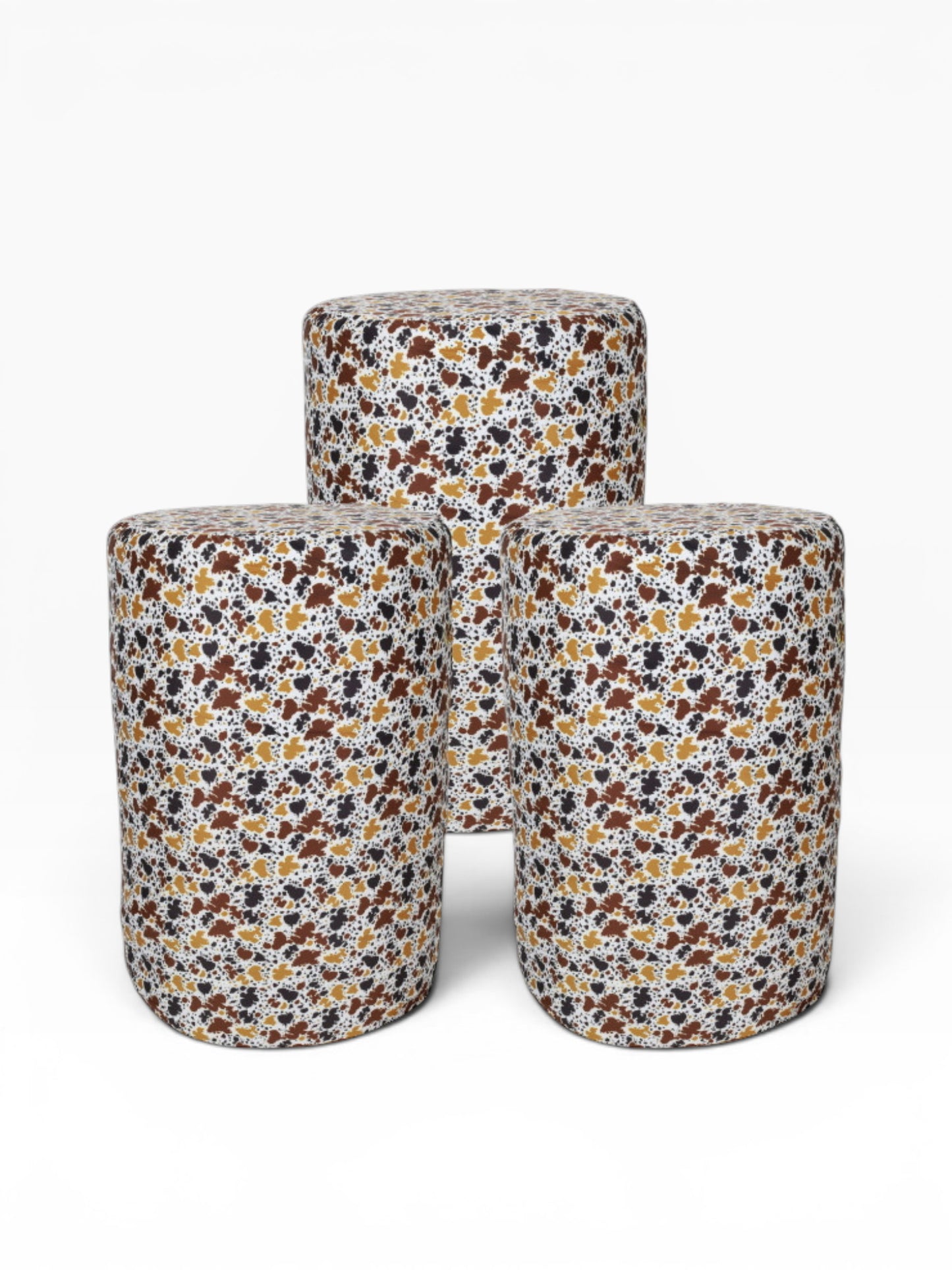 Cow Print Barrel Cover with Optional Custom Design or Text