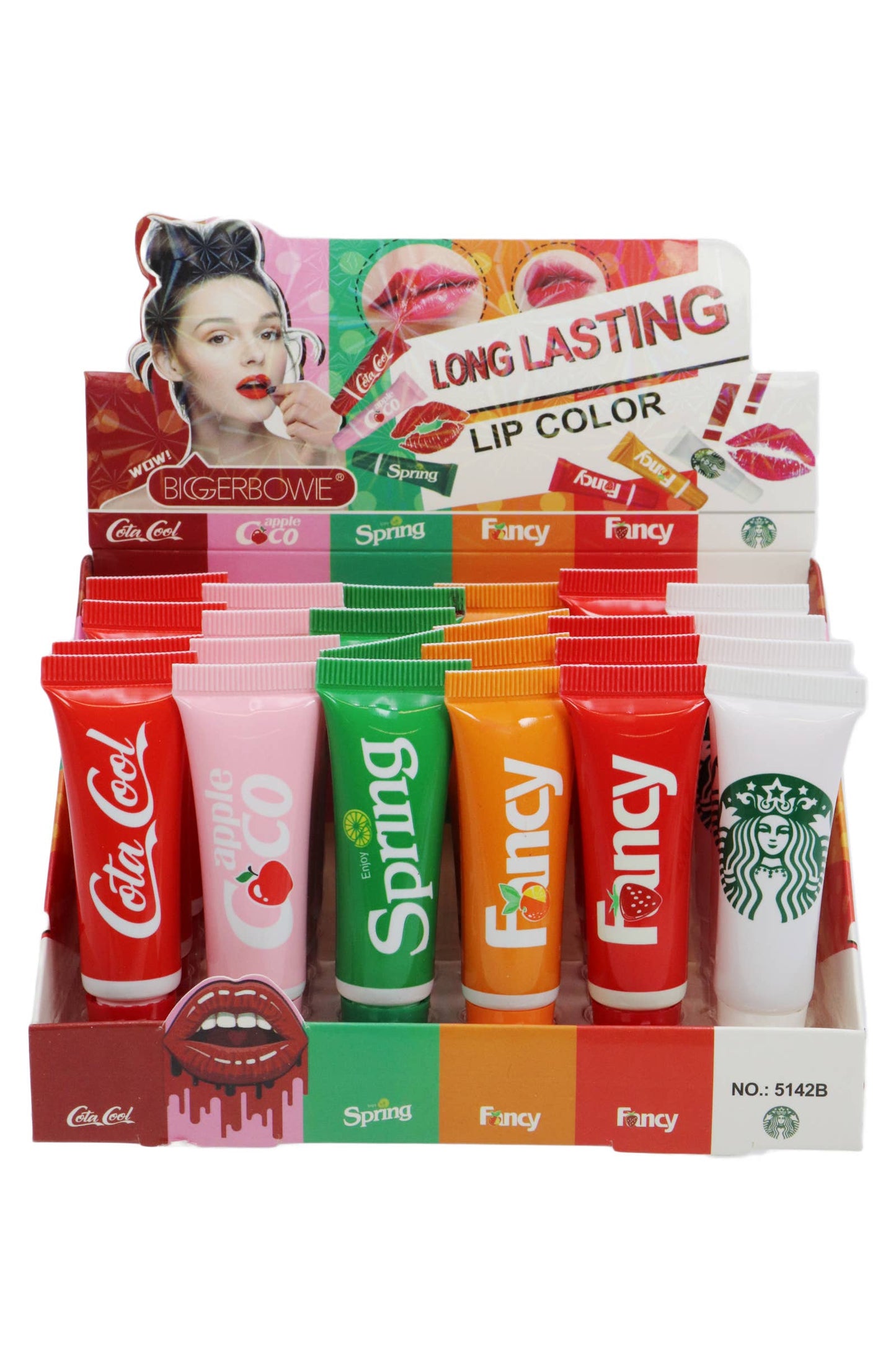 Soda Pop Lip Gloss Squeeze Tube