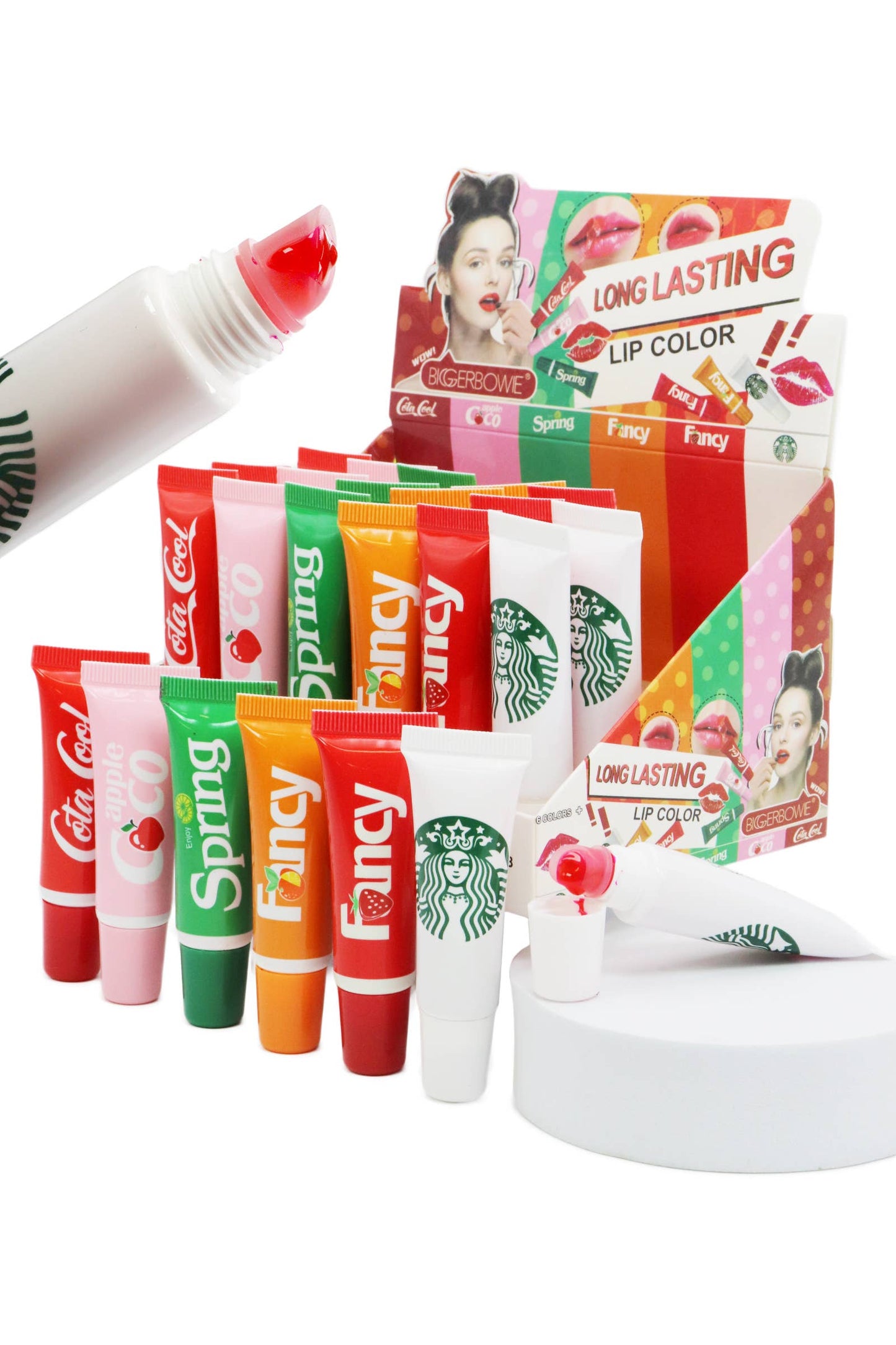 Soda Pop Lip Gloss Squeeze Tube