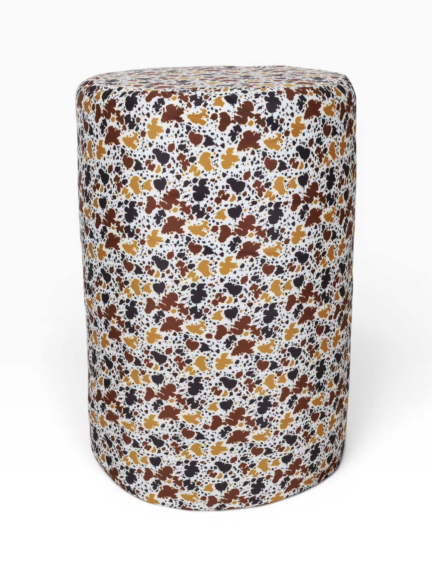 Cow Print Barrel Cover with Optional Custom Design or Text