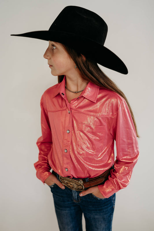 Pardon Me Pearl Snap-YOUTH: Youth Medium