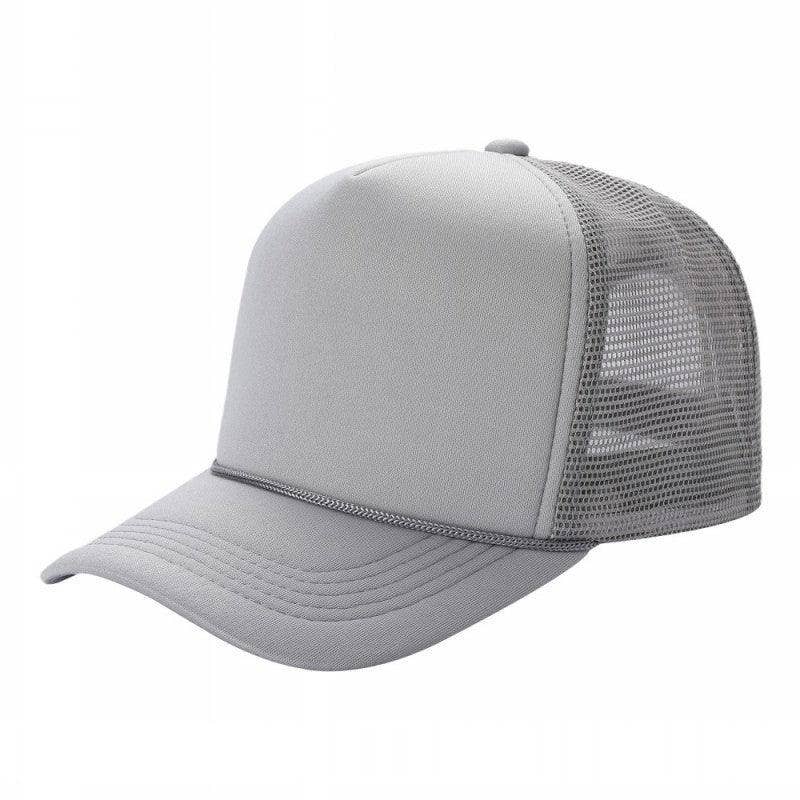 Half-Dozen Solid Color Foam Sponge Mesh Truckers