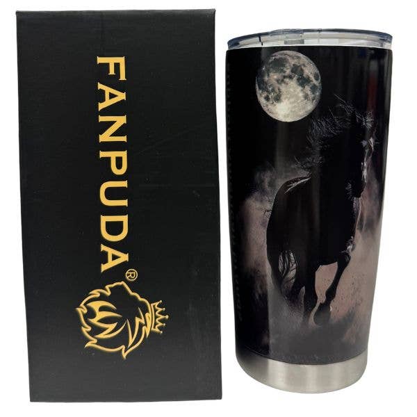 Premium Drinkware - #Y01.20.11 - Moonlight Horse - 20OZ