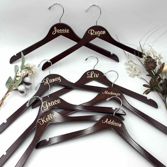 Personalized Bridesmaid Hangers