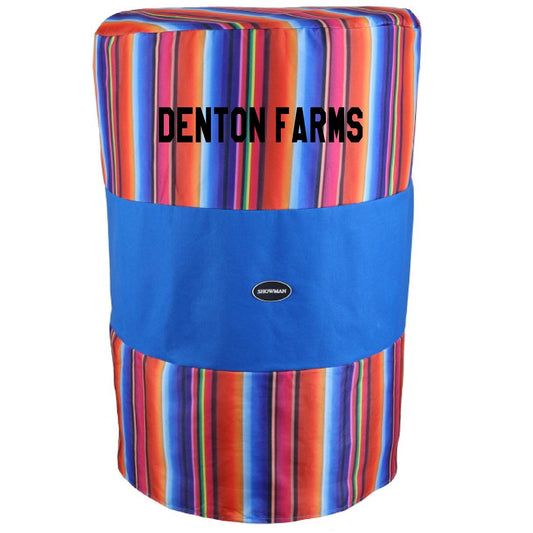 Set of 3 Custom Personalized Barrel Racing Can Covers Serape Pattern Covers Rodeo Gear