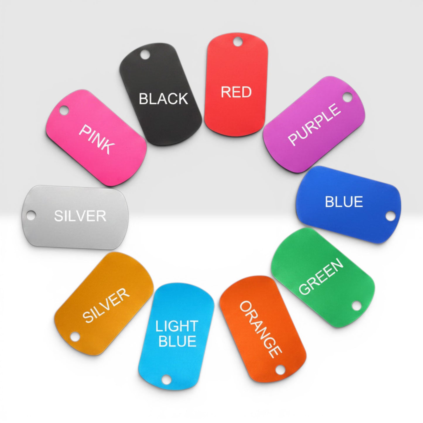 Personalized Laser Engraved Pet ID Tag