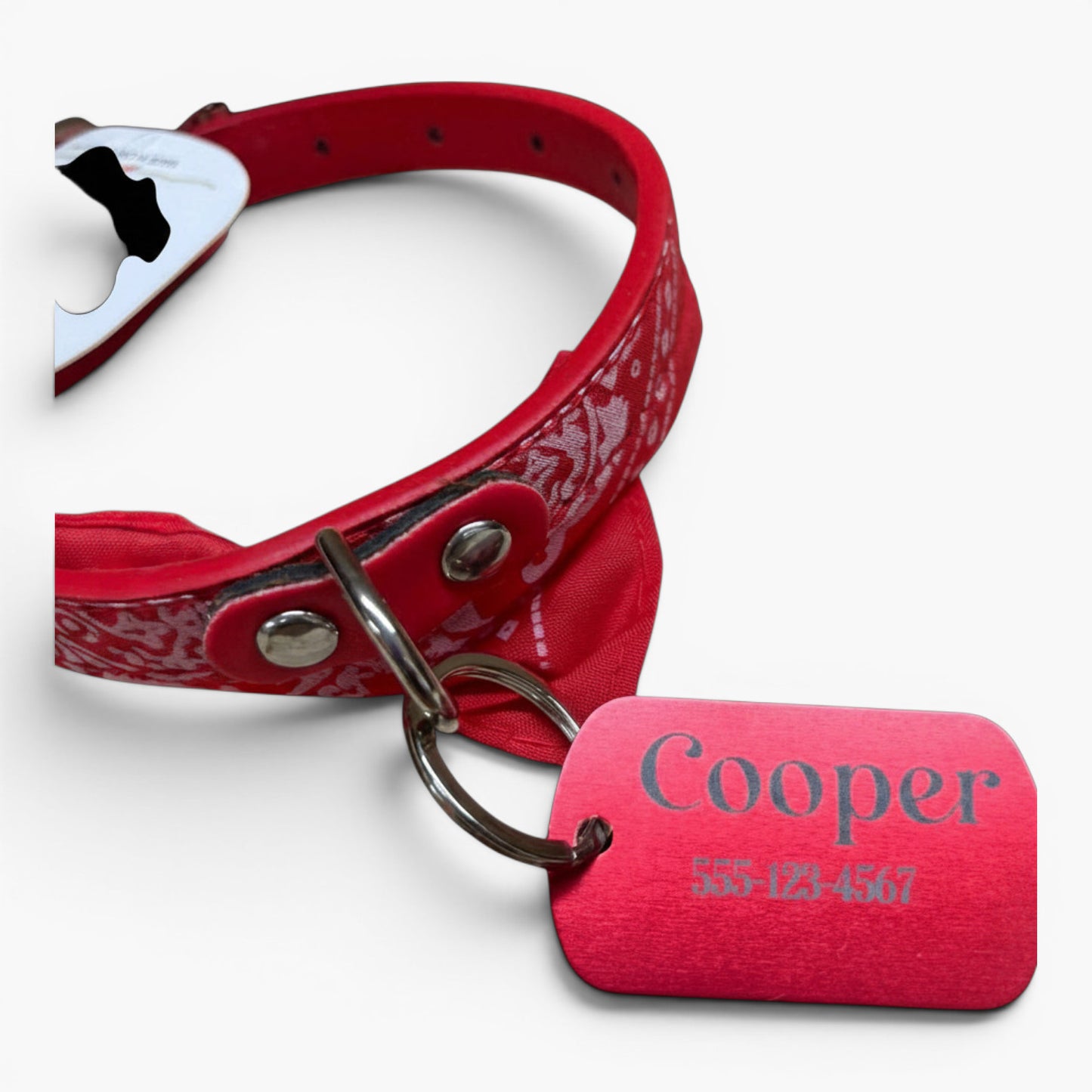 Personalized Laser Engraved Pet ID Tag