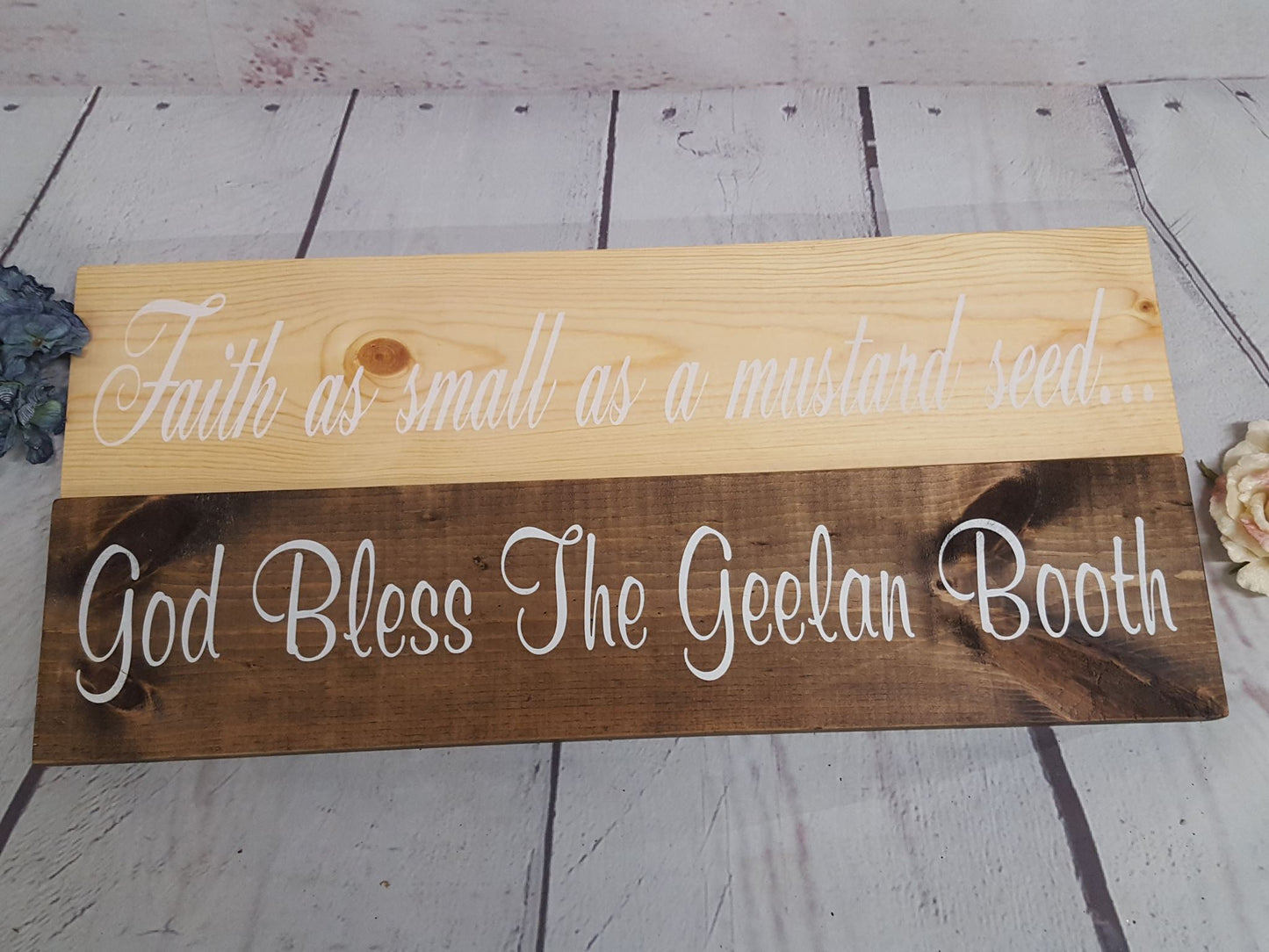 Personalized Quote Wood Sign